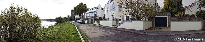Outside Boat Race House - Chiswick